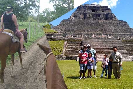 Horse Back Ride & Xunantunich Mayan Temple with Hilario Adventure Tours