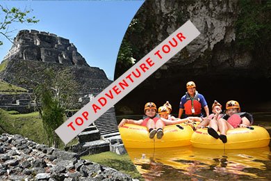 Xunantunich and Cave tubing with Hilario Adventure Tours