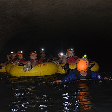 Cave Tubing with Tour Belize Adventure