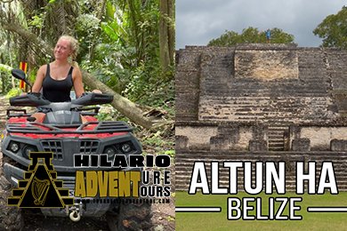 Belize ATV and Altun Ha Maya Ruins Tour